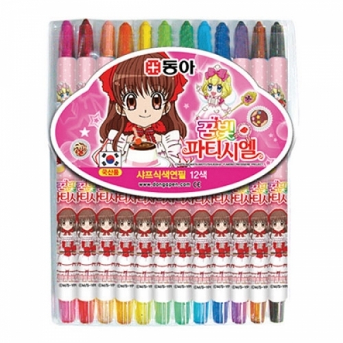 동아)샤프식색연필(12색 여) 색연필
