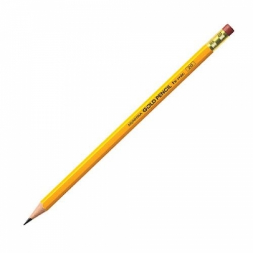 문화 더존 엘로우 골드연필(2B-5본) 다스(5개입) M509060