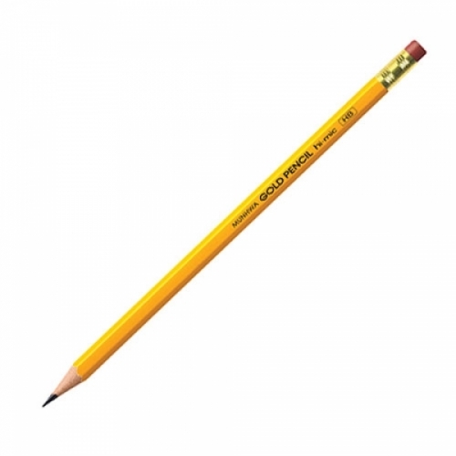문화)더존 엘로우 골드연필(HB 5본)-다스(5개입) 연필