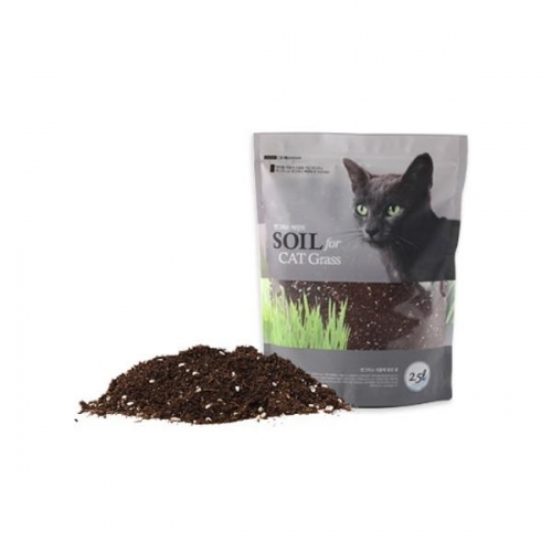고양이 식물 배양토 2.5L 거름 흙 화분흙