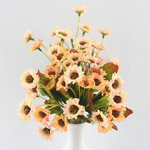 색국화부쉬(핑크만다린) 조화장식 조화 인조꽃 조화꽃
