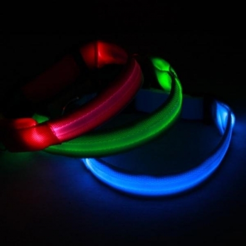 LED 발광목줄(야간용) - 라지_25mm 애견용품