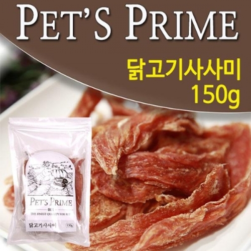 펫츠프라임 닭고기사사미 150g