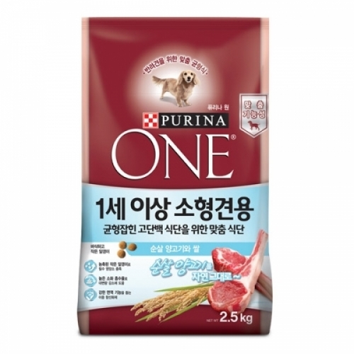 퓨리나 원 1세이상 소형견용 1.3kg(순살양고기와쌀)　