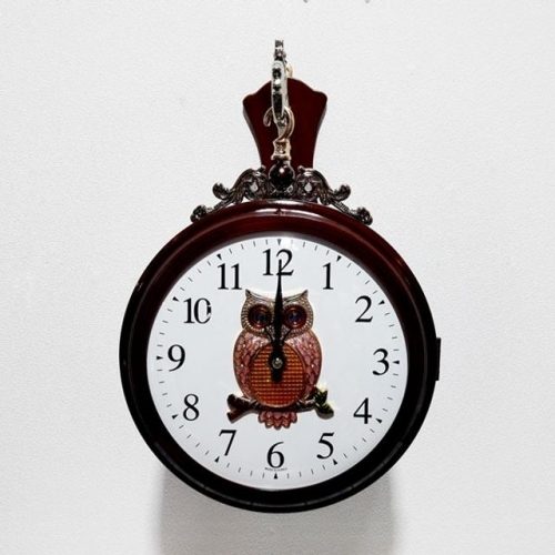 부엉이해바라기양면시계(1)