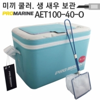 생새우 피싱 먹이 낚시 쿨러 AET100-40-B 보관함 박스