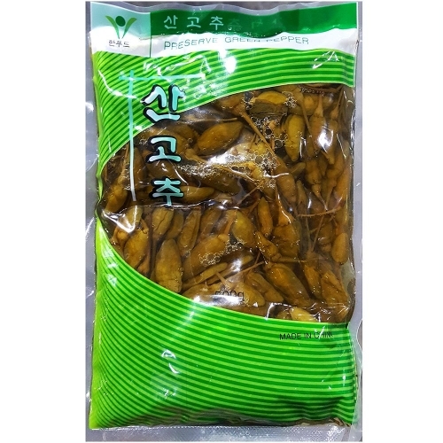 산고추 고추절임 업소용식자재 (500gX10개) 한푸드