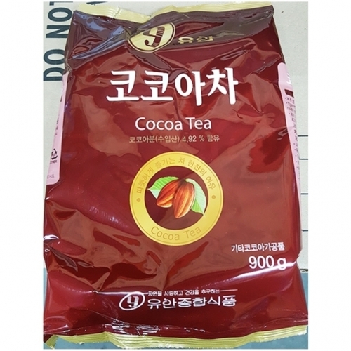 코코아차 식자재 코코아분말 (900gX1개) 유안
