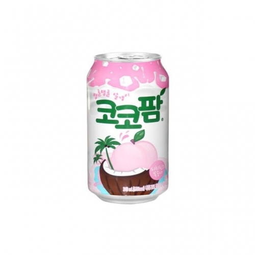 해음)코코팜 피치핑크(캔) 340ml_24개입