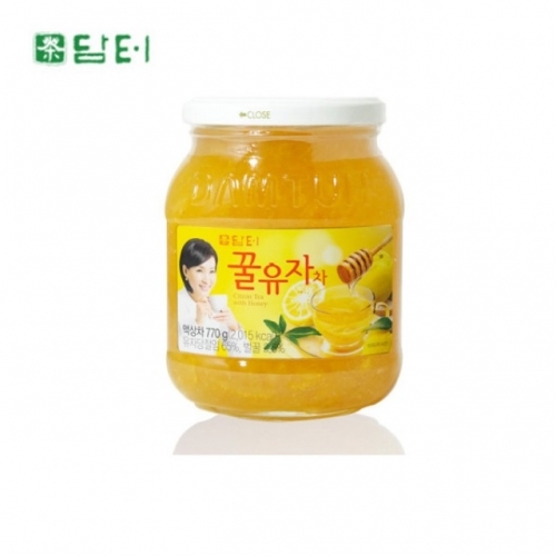 꿀유자차-770g 달콤한맛 건강차 손님대접용 탕비실용