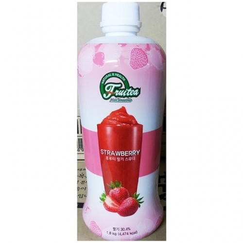 딸기 스무디 과즙음료 식자재도매 (1.8KgX1개) 세미