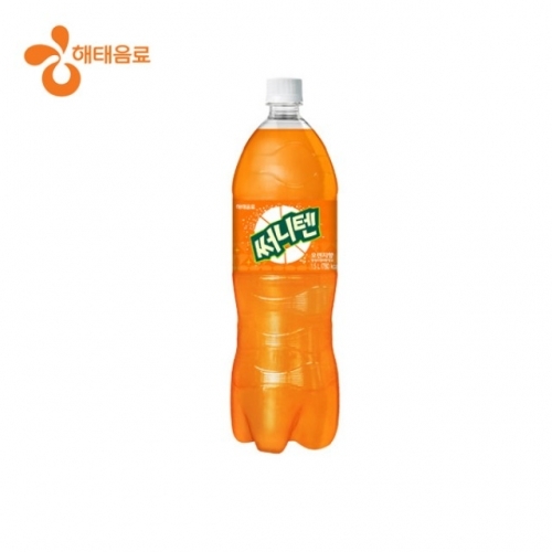 써니텐오렌지맛 1.5L X12페트세트 오렌지탄산음료 탕비실음료