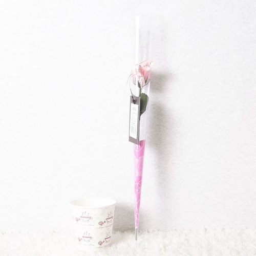 비누꽃다발 한송이비누꽃카네이션 핑크