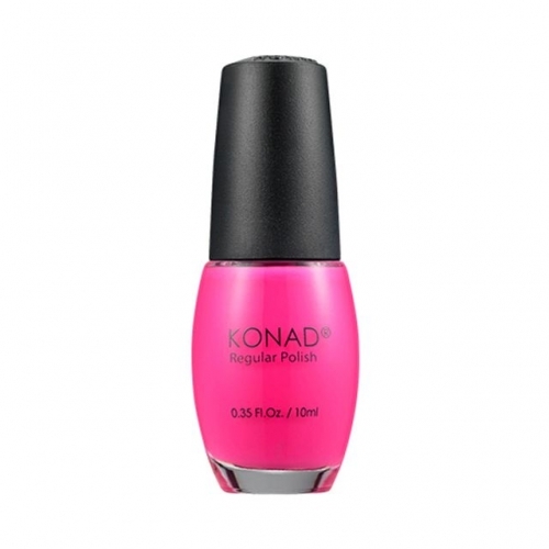 KONAD 스탬핑 레귤러 폴리쉬 네온 핑크 네일아트