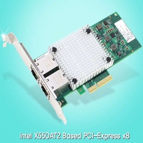 PCI-E 10Gbps 2포트 유선랜카드