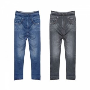 여성 여자 청나염 스판 워싱 청바지 데님 진 레깅스