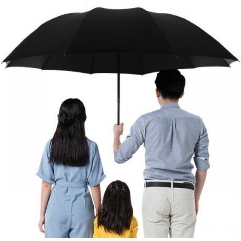 태풍에도 옷이 젖지 않는 특대형 130cm 접이식 우산
