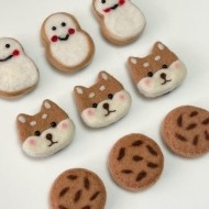 눈사람 식빵 쿠키 강아지 귀여운 그립톡 스마트톡