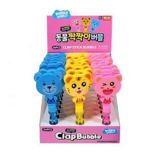 애니멀 짝짝이 비눗방울 24p