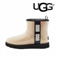 어그 레인부츠 클래식 클리어 미니 내추럴 1113190-NBLC