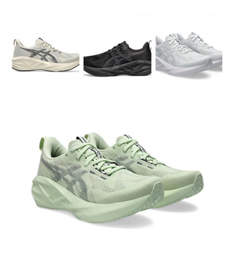 아식스 노바블라스트 5 런닝화 스탠다드 여성 그린 블루 1012B765 301 100 250 002 4종