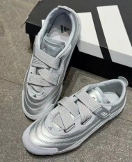 아디다스 우먼스 FOS 어반 레브리 로우 운동화 실버 그레이 JQ9392