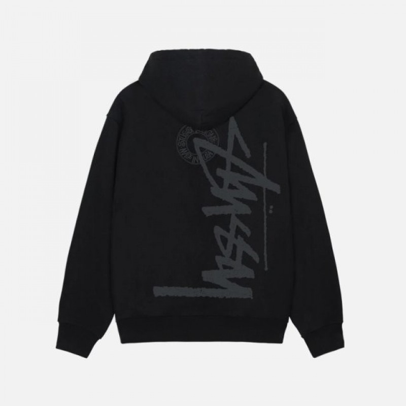 스투시 부아나 스탁 집 후드 Stussy Buana Stock Zip Hoodie 352364