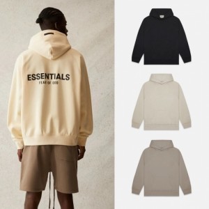 FEAR OF GOD ESSENTIALS 피오갓 에센셜 백로고 피어오브갓 후드티