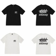 스투시 서프워크 피그먼트 다이드 티셔츠 코랄 Stussy Surfwalk Pigment Dyed T-Shirt Coral 1905063