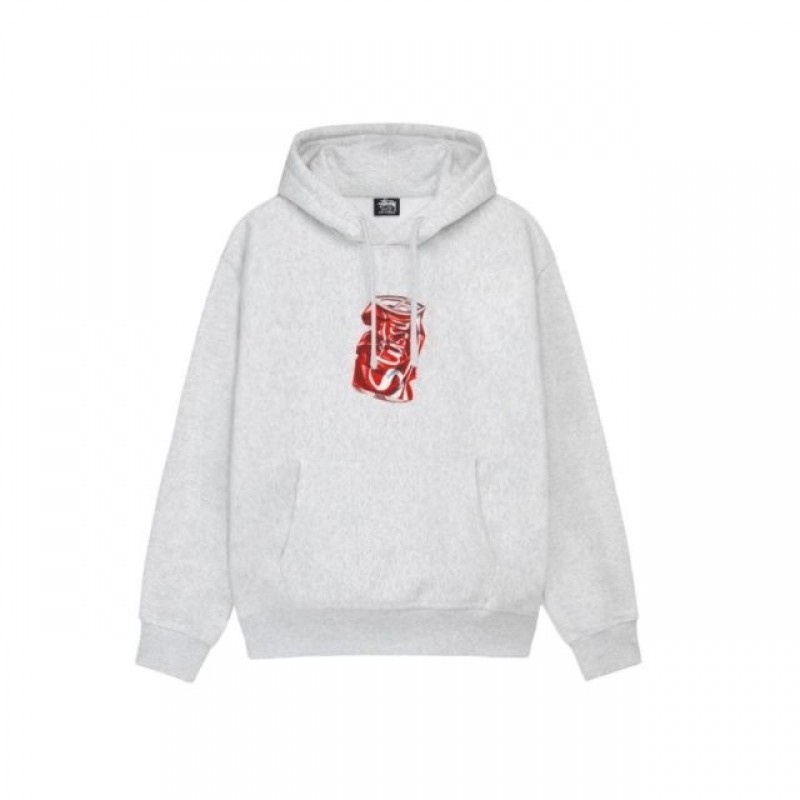 스투시 소다 캔 후드 애쉬 헤더 소다캔 후드티 Stussy
