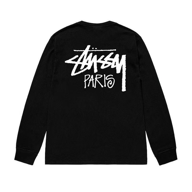 스투시 스탁 파리 스웻셔츠 애쉬헤더