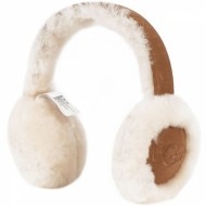 어그 UGG 엠브로이더드 로고 이어머프 양모 귀마개 체스트넛 20955-CHE