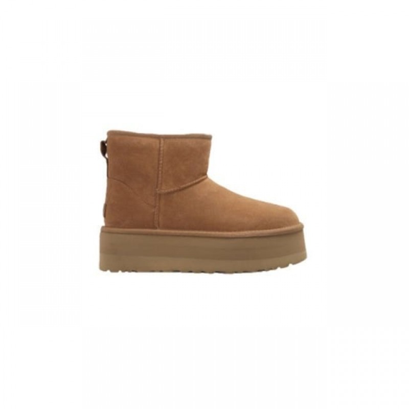 어그 클래식 미니 플랫폼 부츠 체스트넛 여성 CHE 1134991