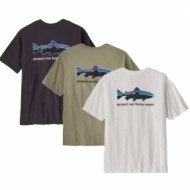 파타고니아 멘즈 홈 워터 트라우트 오가닉 티셔츠 GG 37547Q5